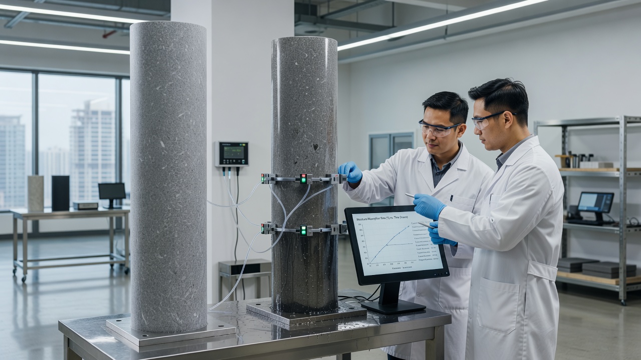Assessing Moisture Absorption Rates in Engineered Stone Supports Used for Multi-Story Constructions